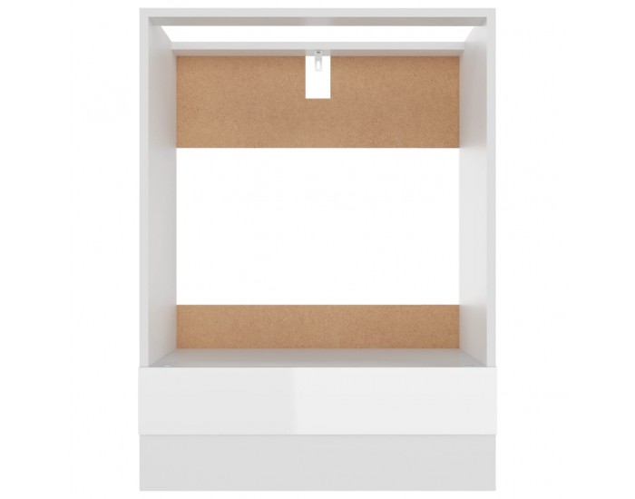 Sonata Шкаф за фурна, бял гланц, 60x46x81,5 см, ПДЧ