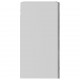 Sonata Висящ стъклен шкаф, бетонно сив, 40x31x60 см, ПДЧ