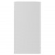 Sonata Висящ стъклен шкаф, бял гланц, 80x31x60 см, ПДЧ