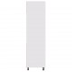 Sonata Шкаф за хладилник, бял, 60x57x207 см, ПДЧ