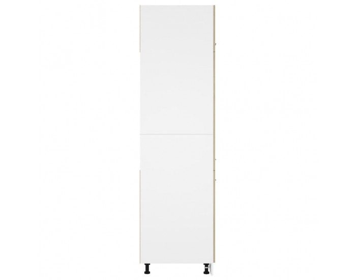 Sonata Шкаф за хладилник, дъб сонома, 60x57x207 см, ПДЧ
