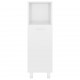 Sonata Шкаф за баня, бял гланц, 30x30x95 см, ПДЧ
