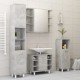 Sonata Шкаф за баня, бетонно сиво, 30x30x179 см, ПДЧ