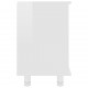Sonata Шкаф за баня, бял гланц, 60x32x53,5 см, ПДЧ