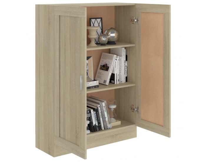 Sonata Шкаф за книги, дъб сонома, 82,5x30,5x115 см, ПДЧ