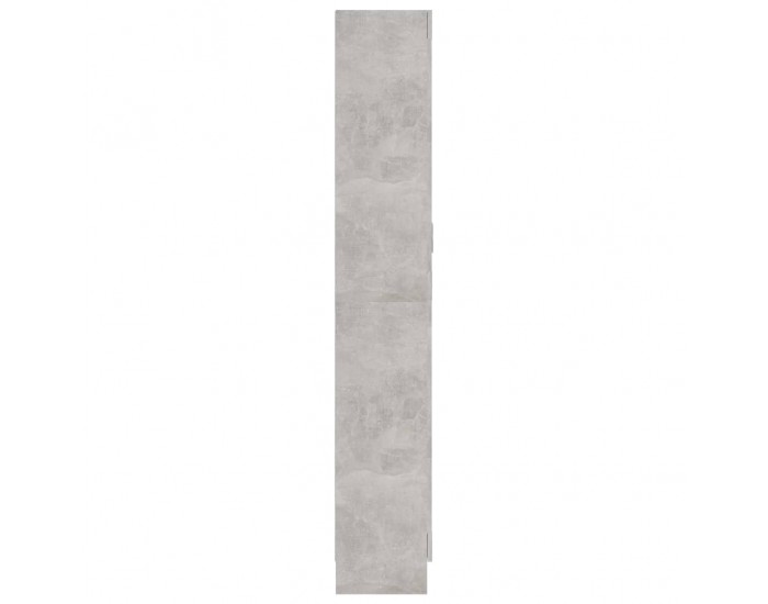 Sonata Шкаф за книги, бетонно сив, 82,5x30,5x185,5 см, ПДЧ Sonata Шкаф за книги, бетонно сив, 82,5x30,5x185,5 см, ПДЧ