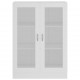 Sonata Шкаф витрина, бял, 82,5x30,5x115 см, ПДЧ