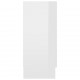 Sonata Шкаф витрина, бял гланц, 120x30,5x70 см, ПДЧ Sonata Шкаф витрина, бял гланц, 120x30,5x70 см, ПДЧ