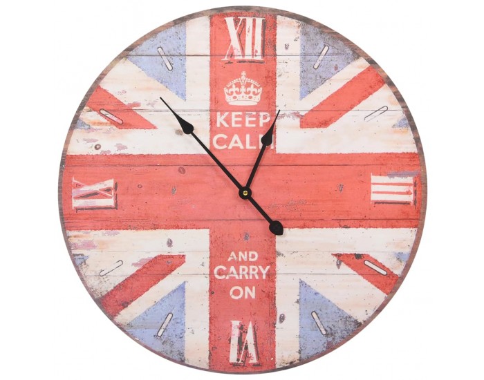 Sonata Винтидж стенен часовник Великобритания, 60 см