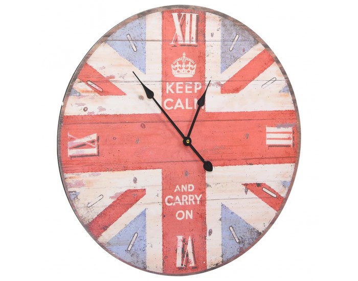 Sonata Винтидж стенен часовник Великобритания, 60 см
