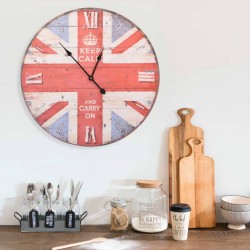 Sonata Винтидж стенен часовник Великобритания, 60 см - Декорации