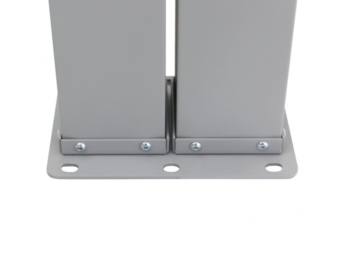 Sonata Прибираща се дворна странична тента, 140x1200 см, черна