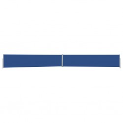 Sonata Прибираща се дворна странична тента, 140x1200 см, синя - Сенници и Чадъри
