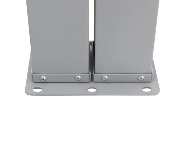 Sonata Прибираща се дворна странична тента, 170x1200 см, кремава