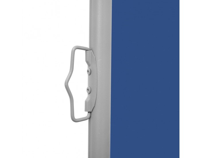 Sonata Прибираща се дворна странична тента, 170x1200 см, синя