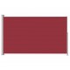 Sonata Прибираща се дворна странична тента, 180x300 см, червена