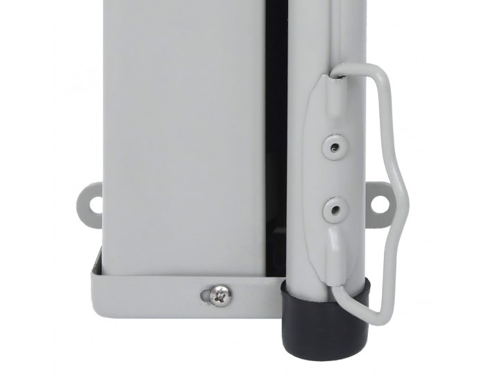 Sonata Прибираща се дворна странична тента, 180x300 см, червена