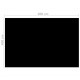 Sonata Правоъгълно покривало за басейн, 600x400 см, PE, черно