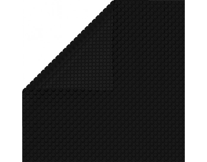 Sonata Правоъгълно покривало за басейн, 1000x600 см, PE, черно