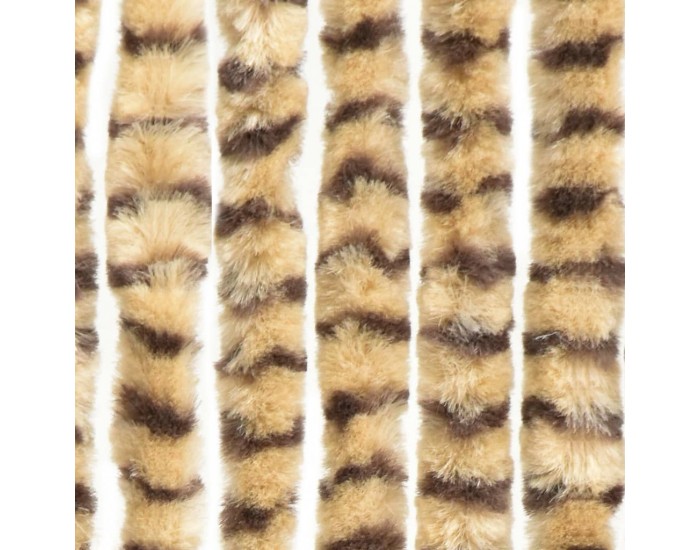 Sonata Завеса против насекоми, бежово и кафяво, 100х220 см, шенил