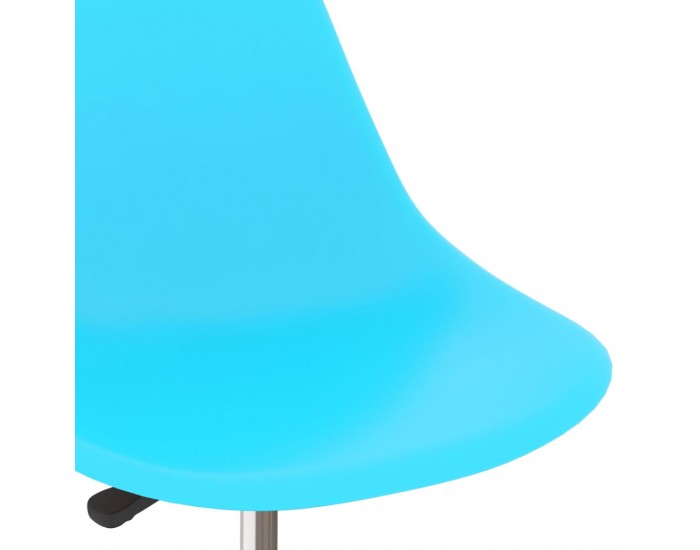 Sonata Въртящи се трапезни столове, 2 бр, сини, PP