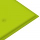 Sonata Възглавница за градинска пейка, светлозелена, 100x50x4 см, плат