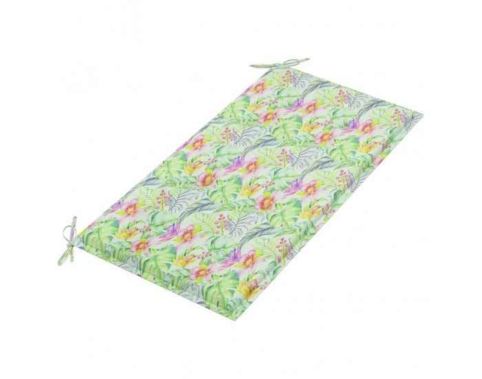 Sonata Възглавница за градинска пейка на листа 100x50x4 см плат