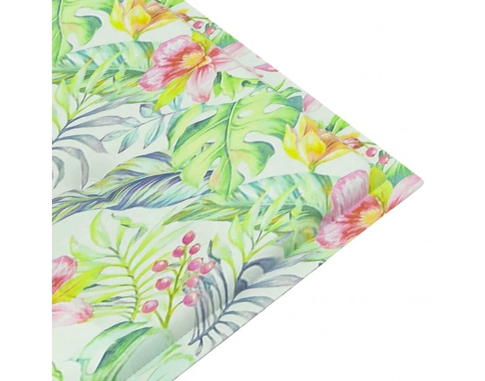 Sonata Възглавница за градинска пейка на листа 100x50x4 см плат