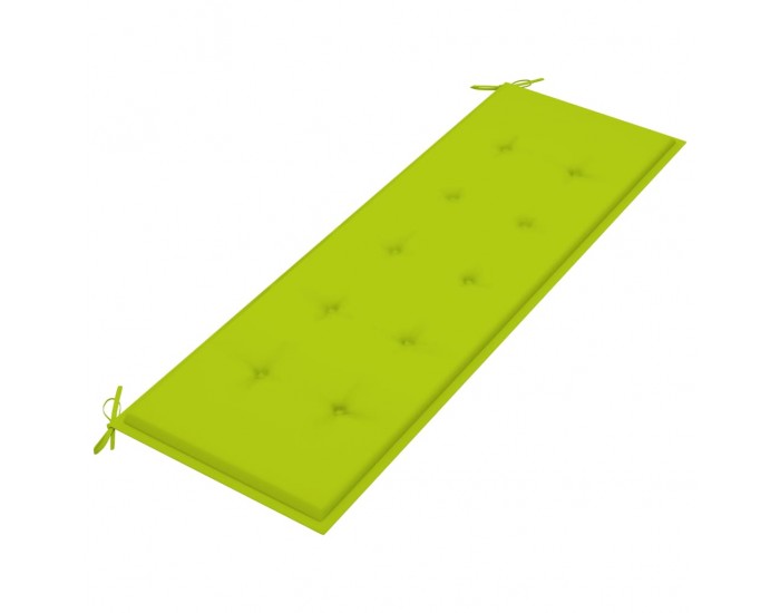 Sonata Възглавница за градинска пейка, светлозелена, 150x50x4 см, плат
