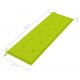 Sonata Възглавница за градинска пейка, светлозелена, 150x50x4 см, плат
