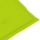 Sonata Възглавници за градински столове 6 бр светлозелени 120x50x4 см