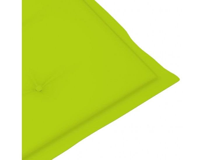 Sonata Възглавници за градински столове 4 бр светлозелени 100x50x4 см