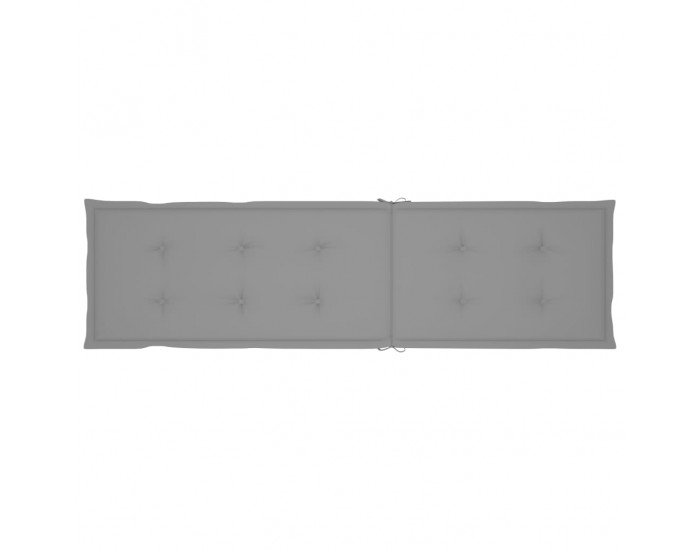 Sonata Шалте за шезлонг, сиво, (75+105)x50x4 см Sonata Шалте за шезлонг, сиво, (75+105)x50x4 см