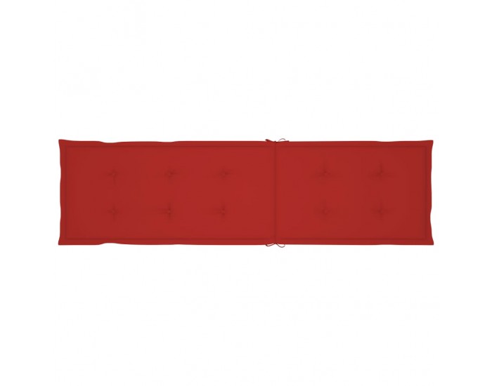 Sonata Шалте за шезлонг, червено, (75+105)x50x4 см Sonata Шалте за шезлонг, червено, (75+105)x50x4 см