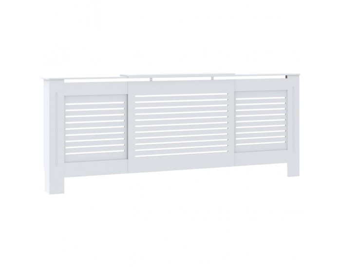 Sonata МДФ параван за радиатор, бял, 205 см