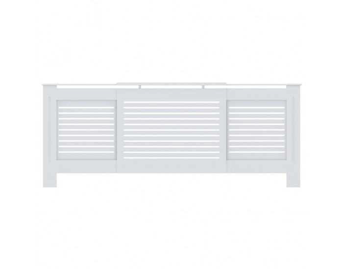 Sonata МДФ параван за радиатор, бял, 205 см