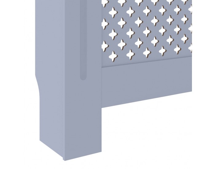 Sonata МДФ параван за радиатор, сив, 205 см