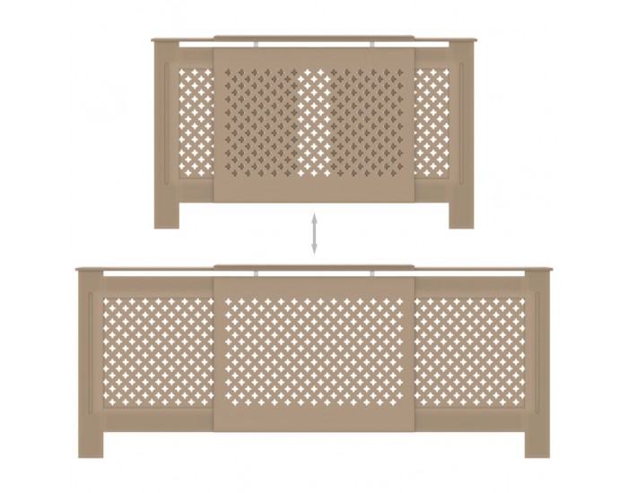 Sonata МДФ параван за радиатор, 205 см