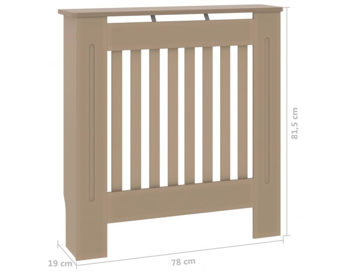 Sonata МДФ параван за радиатор, 78 см