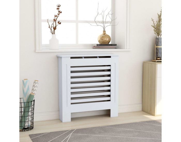 Sonata МДФ параван за радиатор, бял, 78 см