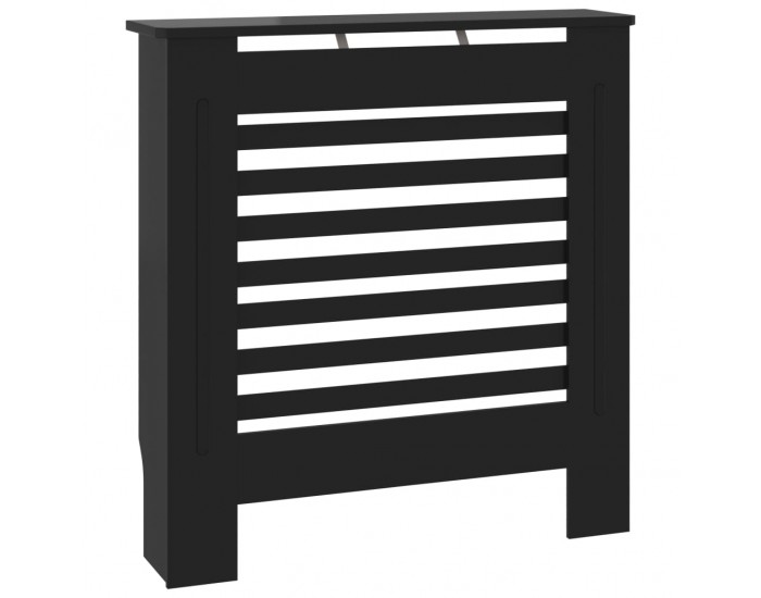 Sonata МДФ параван за радиатор, черен, 78 см