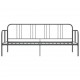 Sonata Рамка за легло, разтегателен диван, сива, метал, 90x200 см