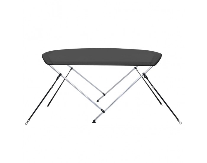 Sonata Бимини топ, 2 дъги, антрацит, 150x120x110 см