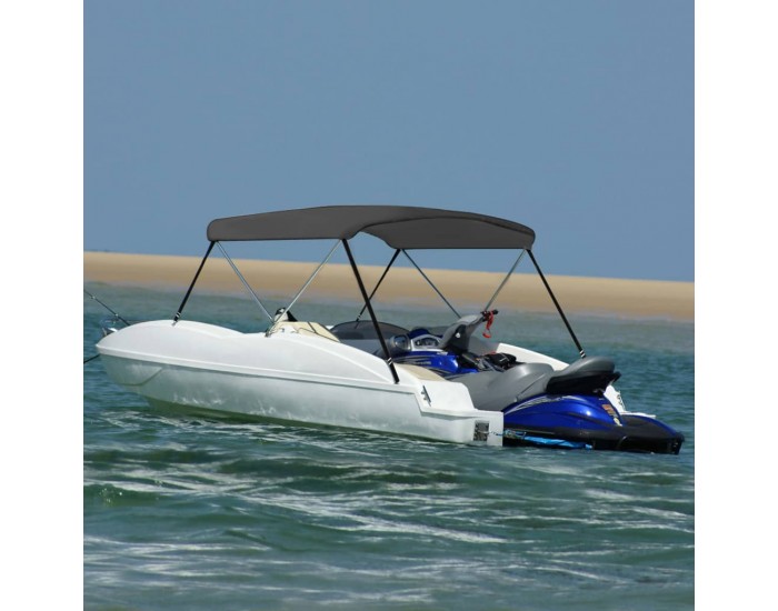 Sonata Бимини топ, 2 дъги, антрацит, 150x120x110 см