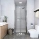 Sonata Врата за душ, прозрачно ESG стъкло, 71x190 см
