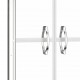 Sonata Врата за душ, прозрачно ESG стъкло, 76x190 см