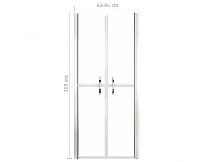 Sonata Врата за душ, прозрачно ESG стъкло, 96x190 см
