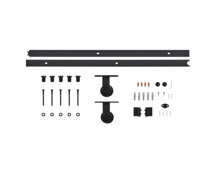 Sonata Плъзгаща врата с монтажни части, 80x210 см, борово дърво масив Sonata Плъзгаща врата с монтажни части, 80x210 см, борово дърво масив
