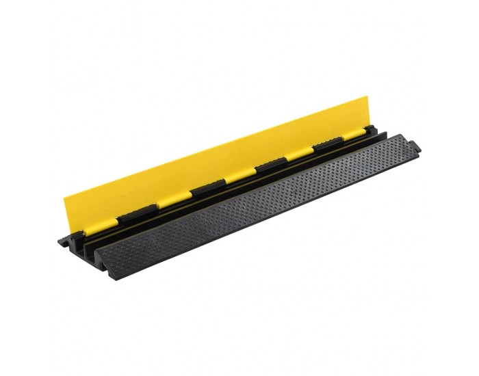 Sonata Защитни рампи за кабели, 2 бр, 2 канала, гума, 101,5 см