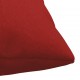 Sonata Декоративни възглавници, 4 бр, червени, 40x40 см, текстил